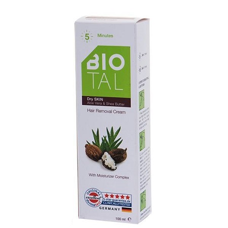 کرم موبر بدن بیوتال مخصوص پوست خشک